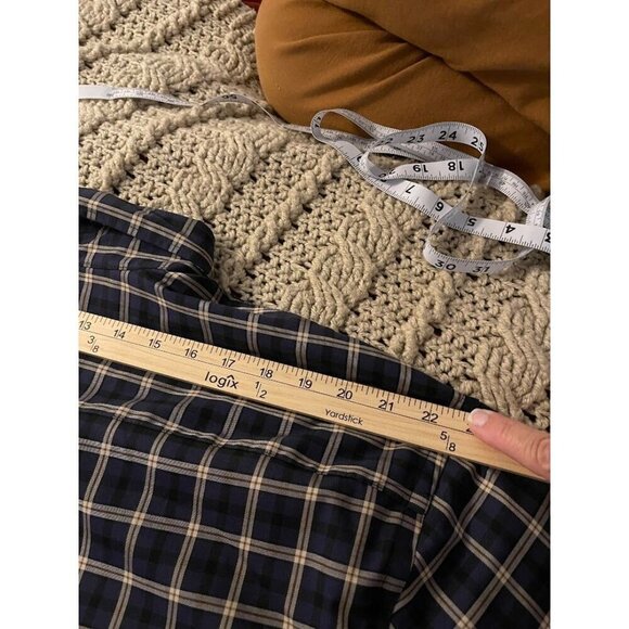 Van‎ Heusen No Iron Long Sleeve Plaid Shirt MEN'S SZ 2XL - Picture 11 of 11